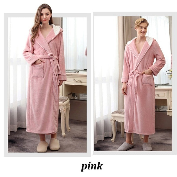  STJDM Nightgown,Robe Gown for Women Sleepwear Dressing Gown  Winter Elegant Romantic Robe Ladies XL Pink : Clothing, Shoes & Jewelry